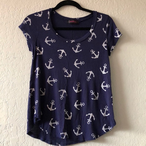 Navy logo tee - Picture 1 of 2